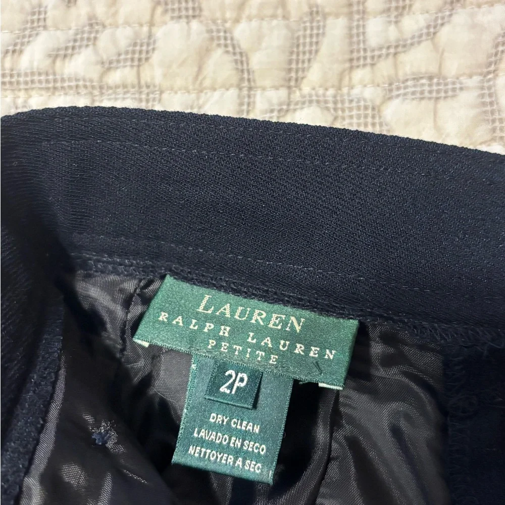 VINTAGE RALPH LAUREN NAVY MILITARY STYLE PANTS - Picture 10 of 12